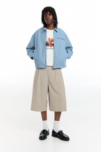 Bermuda Long Rayures Tennis - Pull&Bear - Modalova