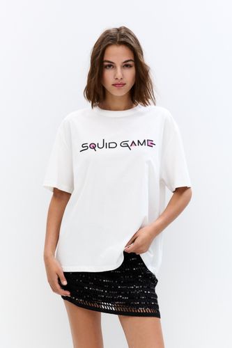 T-Shirt Le Jeu Du Calamar - Pull&Bear - Modalova