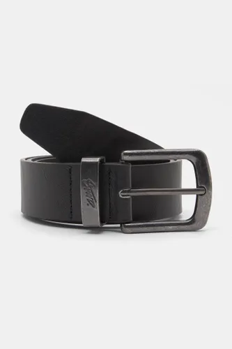 Ceinture Noire Similicuir Logo - Pull&Bear - Modalova