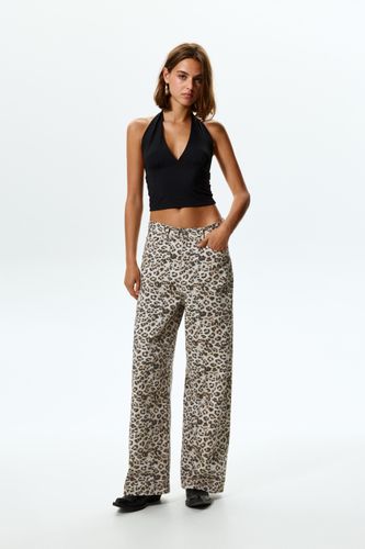 Jeans Baggy Léopard Stwd - Pull&Bear - Modalova