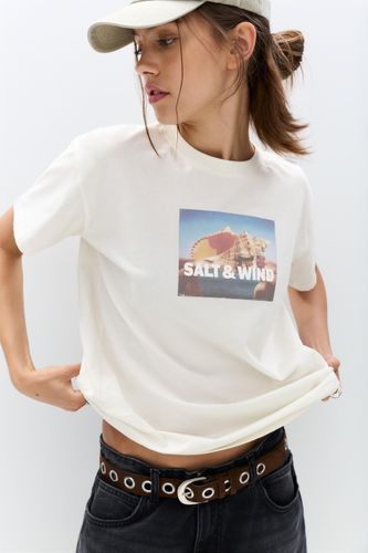T-Shirt Photo Coquillage - Pull&Bear - Modalova