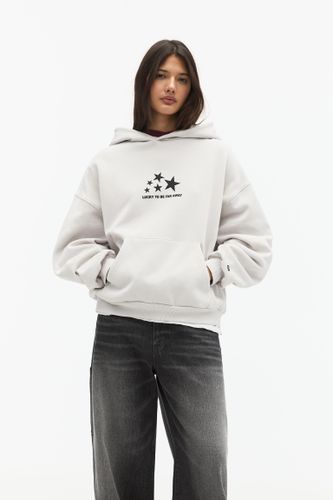 Sweat À Capuche Étoiles - Pull&Bear - Modalova
