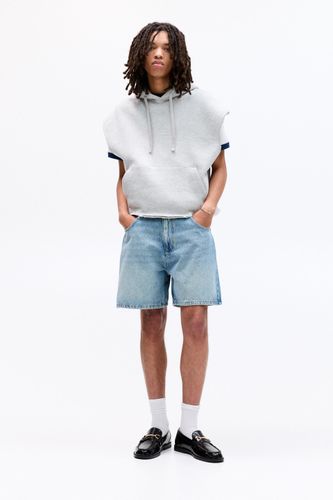 Bermuda En Jean Coupe Short Fit - Pull&Bear - Modalova