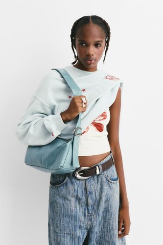 Sac Porté Épaule Effet Usé - Pull&Bear - Modalova