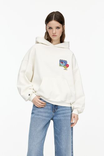 Sweat À Capuche Imprimé Cerises - Pull&Bear - Modalova