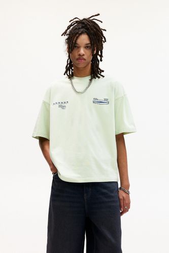 T-Shirt Vert Stwd - Pull&Bear - Modalova