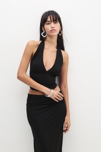 Top Encolure Américaine Dos Nu - Pull&Bear - Modalova