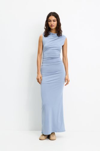 Robe Sans Manches Froncée - Pull&Bear - Modalova