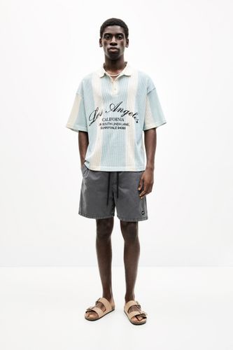Short De Bain Stwd Garment Dye - Pull&Bear - Modalova