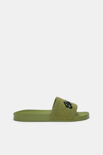 Sandales Caoutchoutées Tissu Stwd - Pull&Bear - Modalova