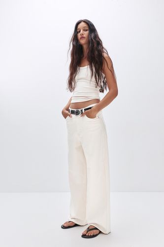 Jean Super Baggy À Mini Déchirures - Pull&Bear - Modalova