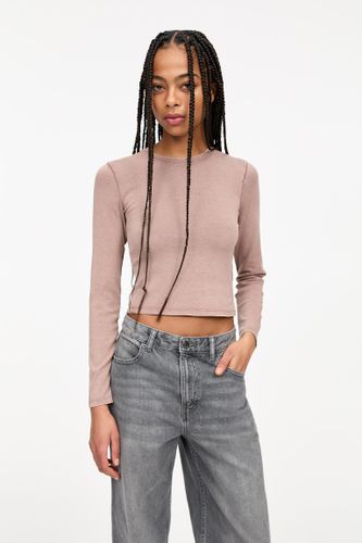 T-Shirt À Manches Longues - Pull&Bear - Modalova