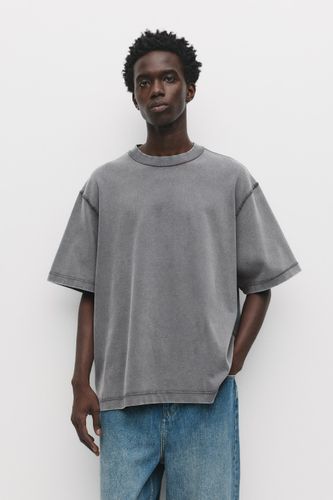 T-Shirt Boxy Doux Au Toucher - Pull&Bear - Modalova