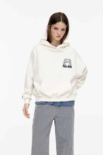 Sweat Capuche Imprimé Grenouille - Pull&Bear - Modalova