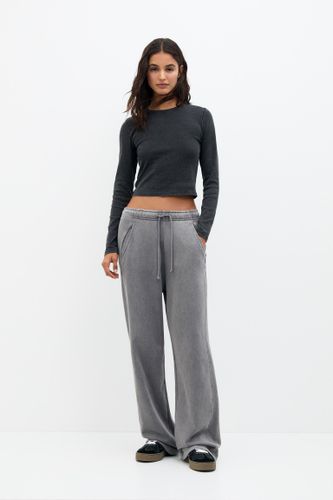 Pantalon De Survêtement Large - Pull&Bear - Modalova