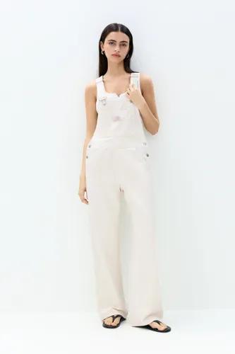 Salopette En Jean Sardines - Pull&Bear - Modalova