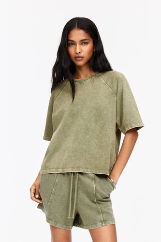 Sweat À Manches Courtes Raglan - Pull&Bear - Modalova