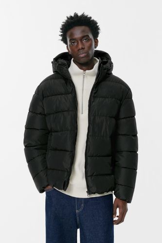 Doudoune Légère À Capuche - Pull&Bear - Modalova