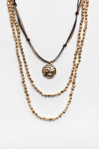 Lot Colliers Cordon Perles Fantaisie - Pull&Bear - Modalova