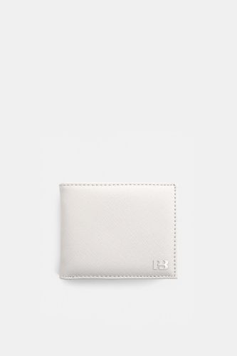 Portefeuille En Tissu Blanc - Pull&Bear - Modalova