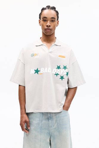 Polo No Bad Days - Pull&Bear - Modalova