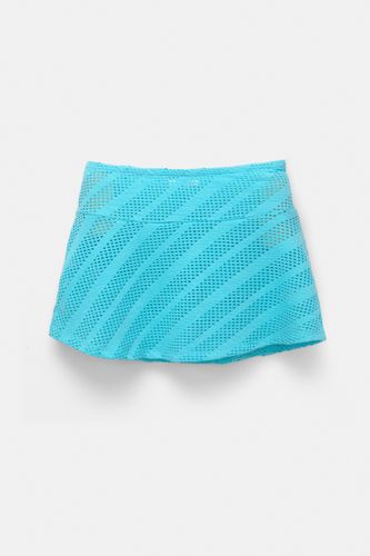 Minijupe Maille Ajourée - Pull&Bear - Modalova