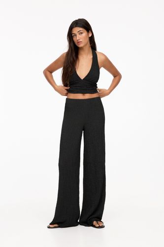 Pantalon Rustique Effet Froissé - Pull&Bear - Modalova