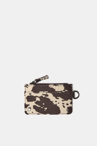 Porte-Cartes Toile Imprimé Vache - Pull&Bear - Modalova