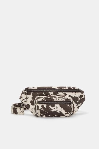 Sac Banane En Toile Imprimé Vache - Pull&Bear - Modalova