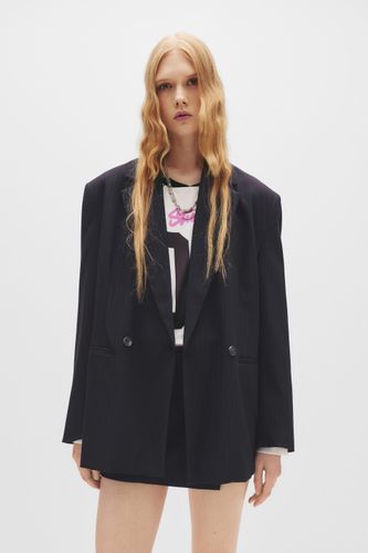 Blazer Oversize Rayures Tennis - Pull&Bear - Modalova