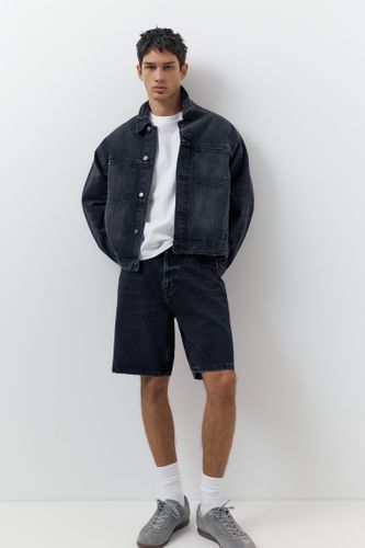 Bermuda En Jean Standard - Pull&Bear - Modalova