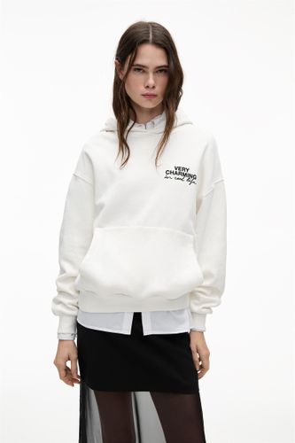 Sweat À Capuche Porte-Clés Cœur - Pull&Bear - Modalova