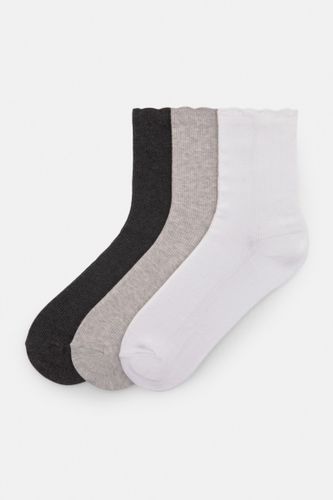 Lot De 3 Paires Chaussettes Ondulées - Pull&Bear - Modalova