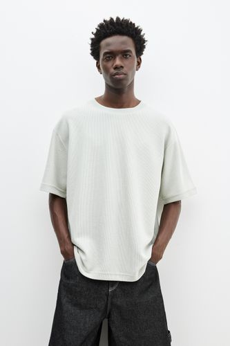Sweat À Manches Courtes Structuré - Pull&Bear - Modalova