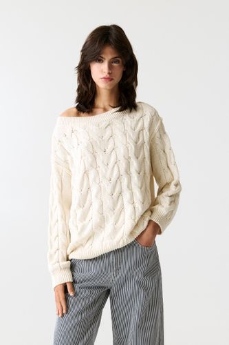 Pull Asymétrique À Torsades - Pull&Bear - Modalova