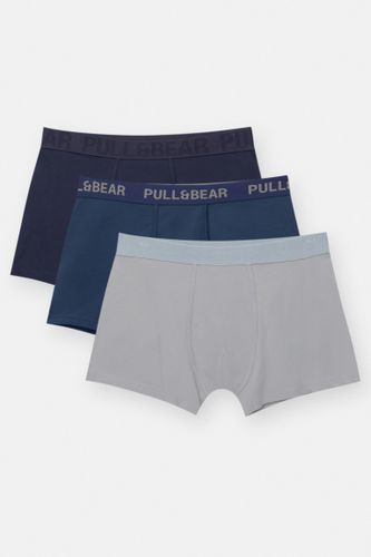 Lot De 3 Boxers Logo Pull&Bear - Pull&Bear - Modalova