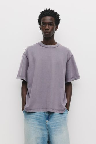 T-Shirt Boxy Doux Au Toucher - Pull&Bear - Modalova