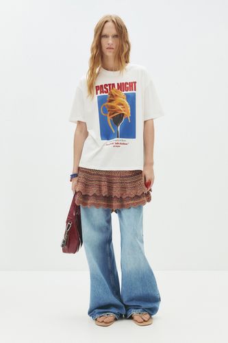 T-Shirt Pasta Night - Pull&Bear - Modalova