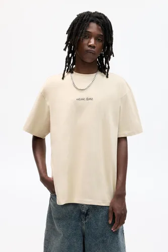 T-Shirt Motif Brodé - Pull&Bear - Modalova