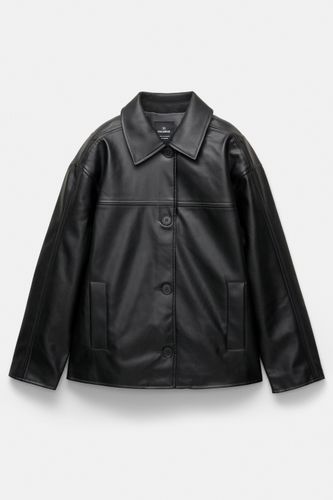 Blouson Similicuir Coutures - Pull&Bear - Modalova