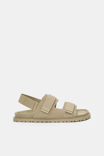 Sandales Brides Cuir - Pull&Bear - Modalova