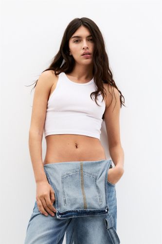Débardeur Basique Cropped - Pull&Bear - Modalova