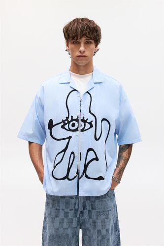Chemise Manches Courtes Bráulio Amado - Pull&Bear - Modalova