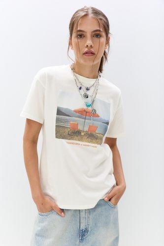 T-Shirt Photo Plage - Pull&Bear - Modalova
