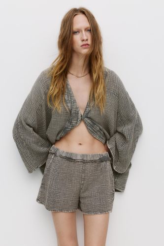 Blouse Effet Froissé - Pull&Bear - Modalova