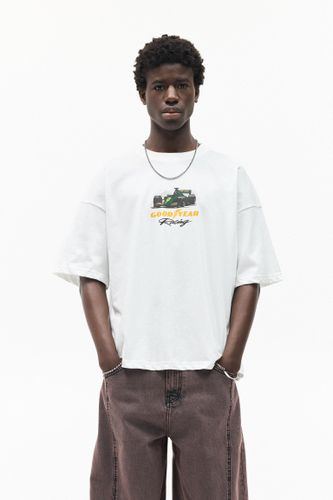 T-Shirt Goodyear Racing - Pull&Bear - Modalova