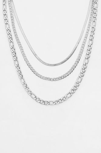 Lot De 3 Colliers Chaîne - Pull&Bear - Modalova