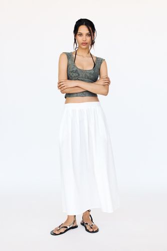 Jupe Midi À Volants - Pull&Bear - Modalova