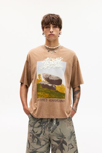 T-Shirt Nature's Playground - Pull&Bear - Modalova