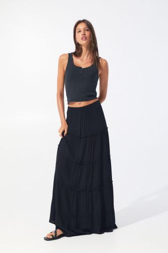 Jupe Midi À Panneaux - Pull&Bear - Modalova
